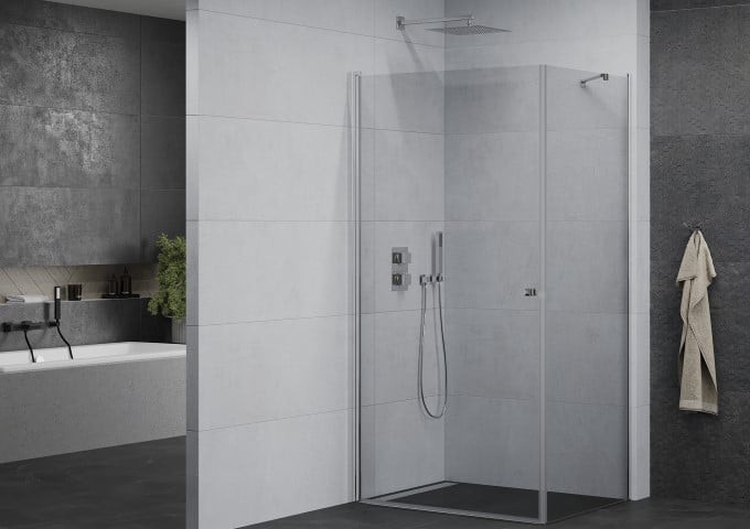 nowoczesny zestaw prysznicowy podtynkowy