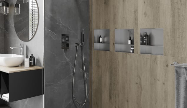 Nischenregale - das ideale Accessoire für ein modernes Badezimmerdesign