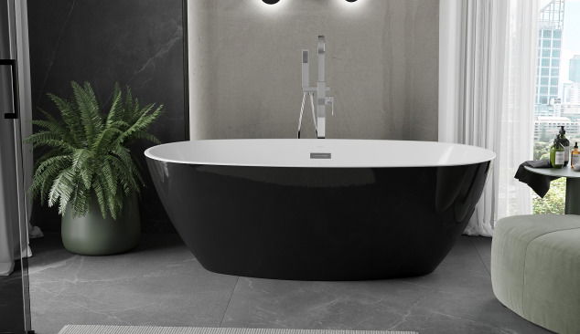 Pokój kąpielowy w stylu boho