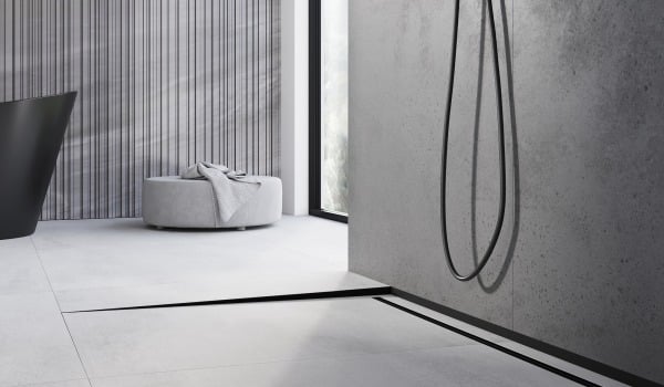 Listello inclinato – soluzione innovativa nella doccia