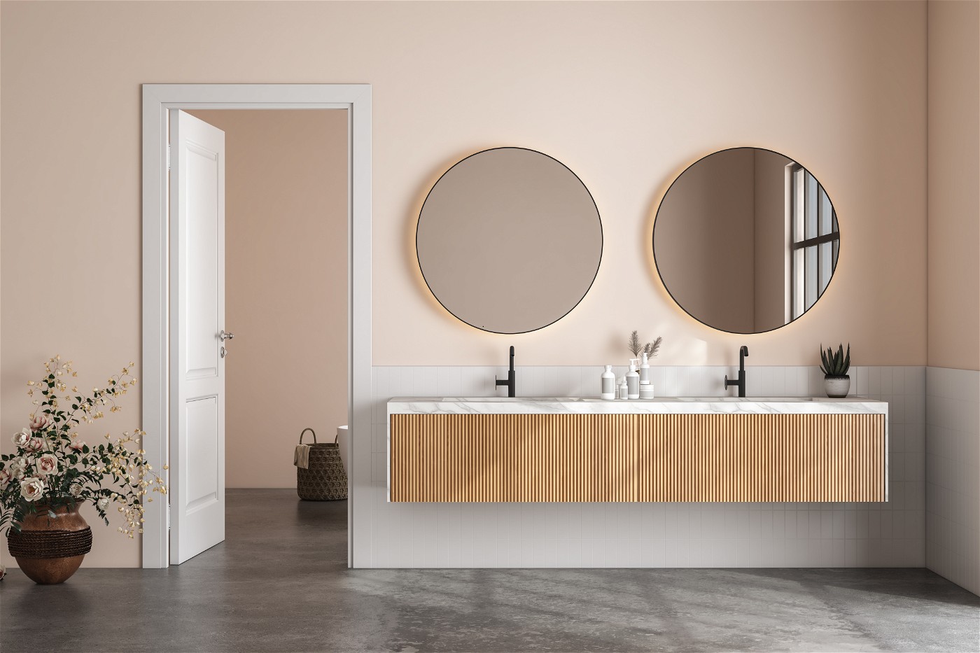 Trendy w urządzaniu łazienki - jakie wybrać lustro łazienkowe